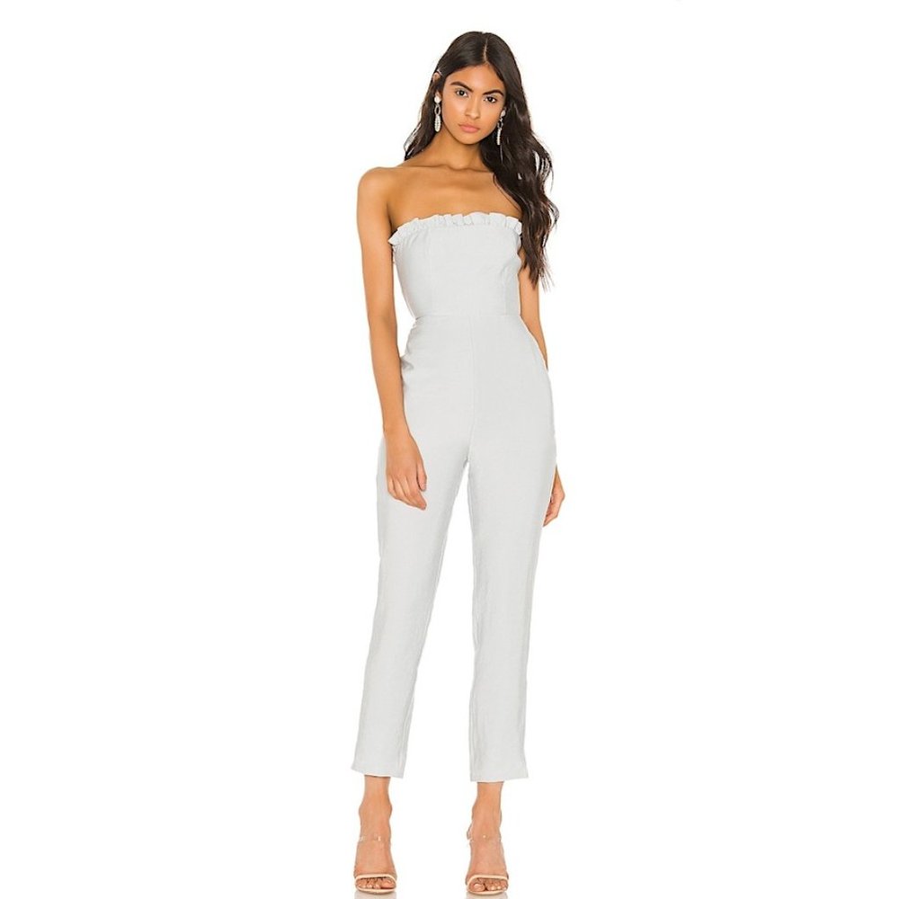 Privacy Please x REVOLVE Cruz Jumpsuit Blue Large